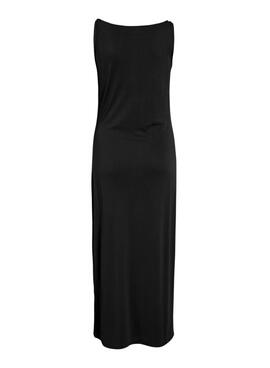 Vestido Vila Modala negro para mujer
