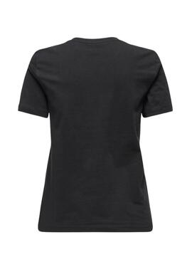 Camiseta Only Lenja negro para mujer