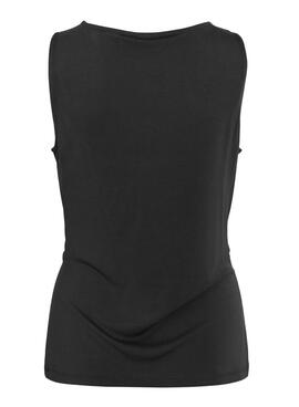 Top Vila Modala negro para mujer