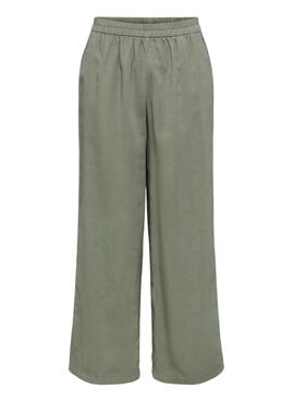 Pantalón Only Laris verde para mujer