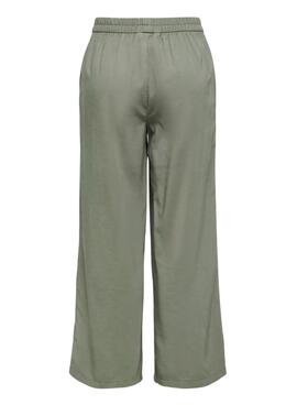Pantalón Only Laris verde para mujer