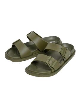 Sandalias Pepe Jeans Ocean Brand verde para hombre