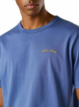 Camiseta Pepe Jeans Sion azul para hombre
