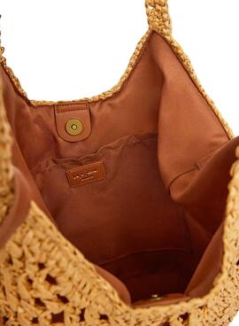 Bolso Pepe Jeans Judith rafia para mujer