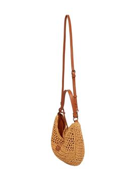 Bolso Pepe Jeans Ziggy Balm rafia para mujer