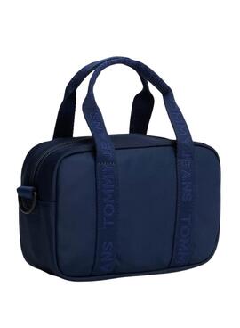 Bolso Tommy Jeans Daily crossover azul para mujer