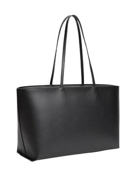 Bolso Tommy Jeans Must tote negro para mujer