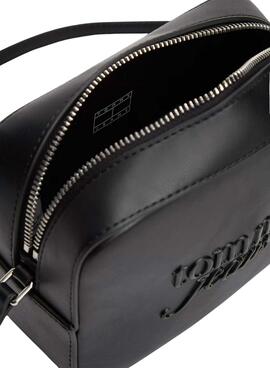 Bolso Tommy Jeans Must Camera negro para mujer