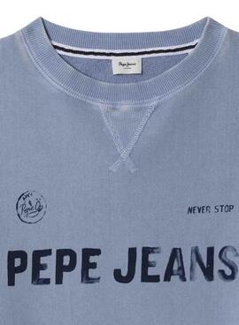 Sudadera Pepe Jeans Ben azul claro para niño