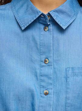 Vestido Vila Vinori denim para mujer