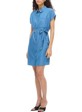 Vestido Vila Vinori denim para mujer