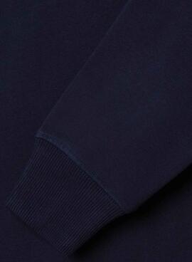 Sudadera Pepe Jeans Michael logo azul marino para niño