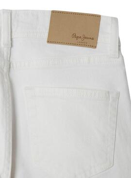 Pantalón corto Pepe Jeans Hacther blanco para niño