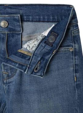 Pantalón corto Pepe Jeans Cashed azul medio para niño
