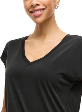Camiseta Vila Vimodala negro para mujer