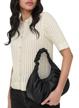 Polo Only Elma beige para mujer