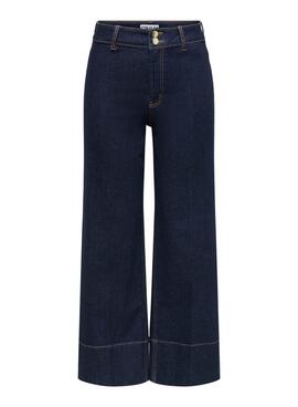 Pantalón vaquero Only Madison denim oscuro para mujer