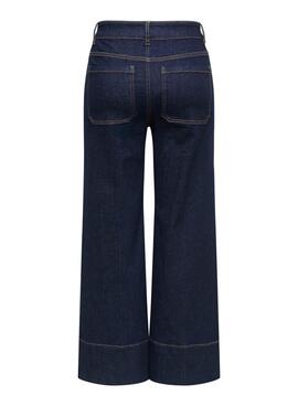 Pantalón vaquero Only Madison denim oscuro para mujer