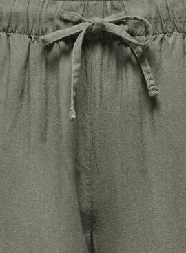 Pantalón Only Goa verde para mujer