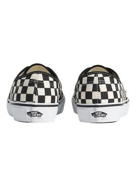 Zapatillas Vans Authentic Check negro y blanco para hombre