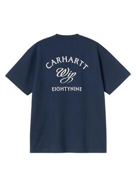 Camiseta Carhartt Eightynine azul para hombre