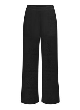Pantalón Only Llian Lace negro para mujer