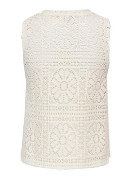 Top Only Llian blanco para mujer