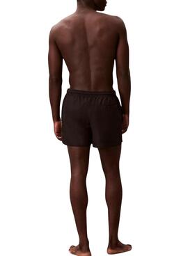 Bañador Calvin Klein Jeans Drawstring negro para hombre