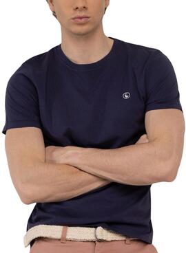 Camiseta El Ganso Dyed azul marino para hombre