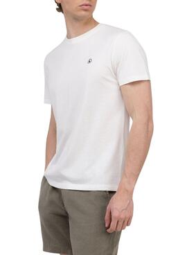 Camiseta El Ganso Dyed blanco para hombre