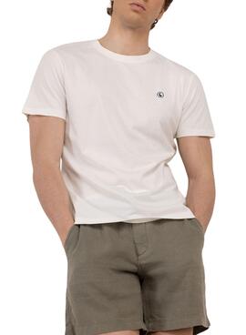 Camiseta El Ganso Dyed blanco para hombre