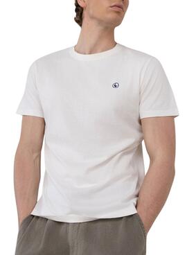 Camiseta El Ganso Dyed blanco para hombre