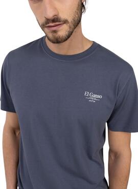 Camiseta El Ganso Peces azul para hombre