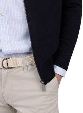 Cárdigan El Ganso azul marino para hombre