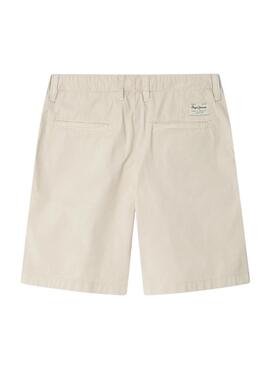Bermudas Pepe Jeans Alexander beige para niño