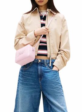 Bolso Tommy Jeans Must Camera rosa para mujer
