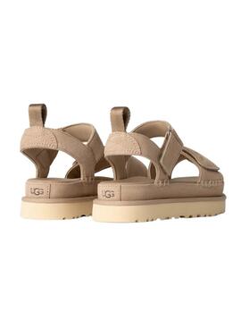 Sandalias UGG Goldenstar beige para mujer
