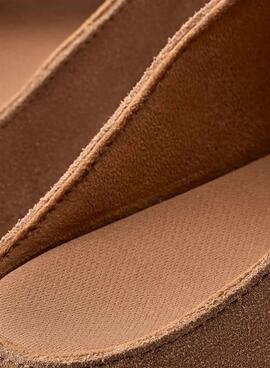 Sandalias UGG Goldenstar Hi Cutout Slide Chestnut para mujer