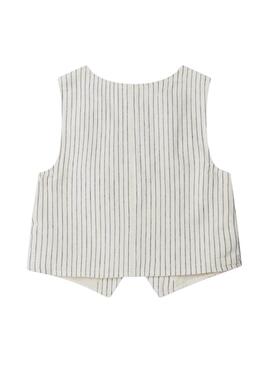 Chaleco Pepe Jeans Izzy raya diplomática para niña