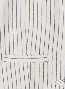 Chaleco Pepe Jeans Izzy raya diplomática para niña