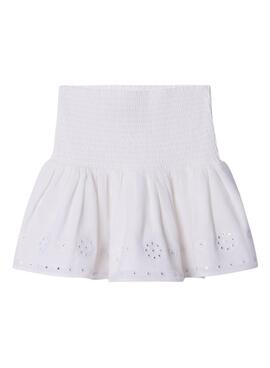 Falda Pepe Jeans Holly blanco para niña