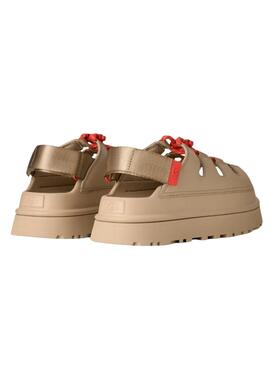 Sandalias UGG GoldenGlow Toggle tostado para mujer