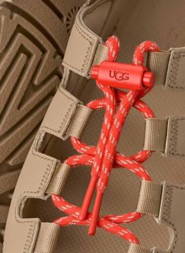 Sandalias UGG GoldenGlow Toggle tostado para mujer