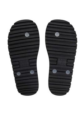 Chanclas Tommy Jeans Cleated Jelly de goma para mujer