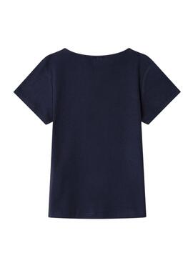 Camiseta Pepe Jeans Angy azul marino para niña