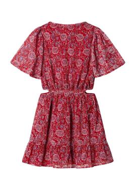 Vestido Pepe Jeans Iliana rojo para niña