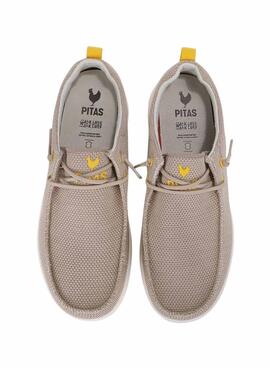 Zapatos Walkin Pitas Kell beige para hombre