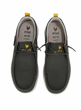 Zapatos Walkin Pitas Kell verde para hombre