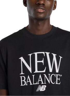 Camiseta New Balance Logo negro para hombre