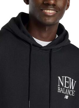 Sudadera New Balance Logo negro para hombre